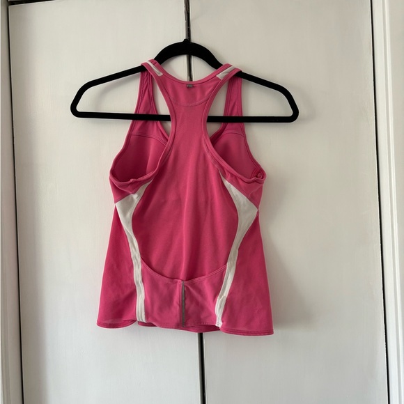 Nike Pink Tank Top Size Small with Mesh pockets in back. Great running top! - Picture 2 of 4